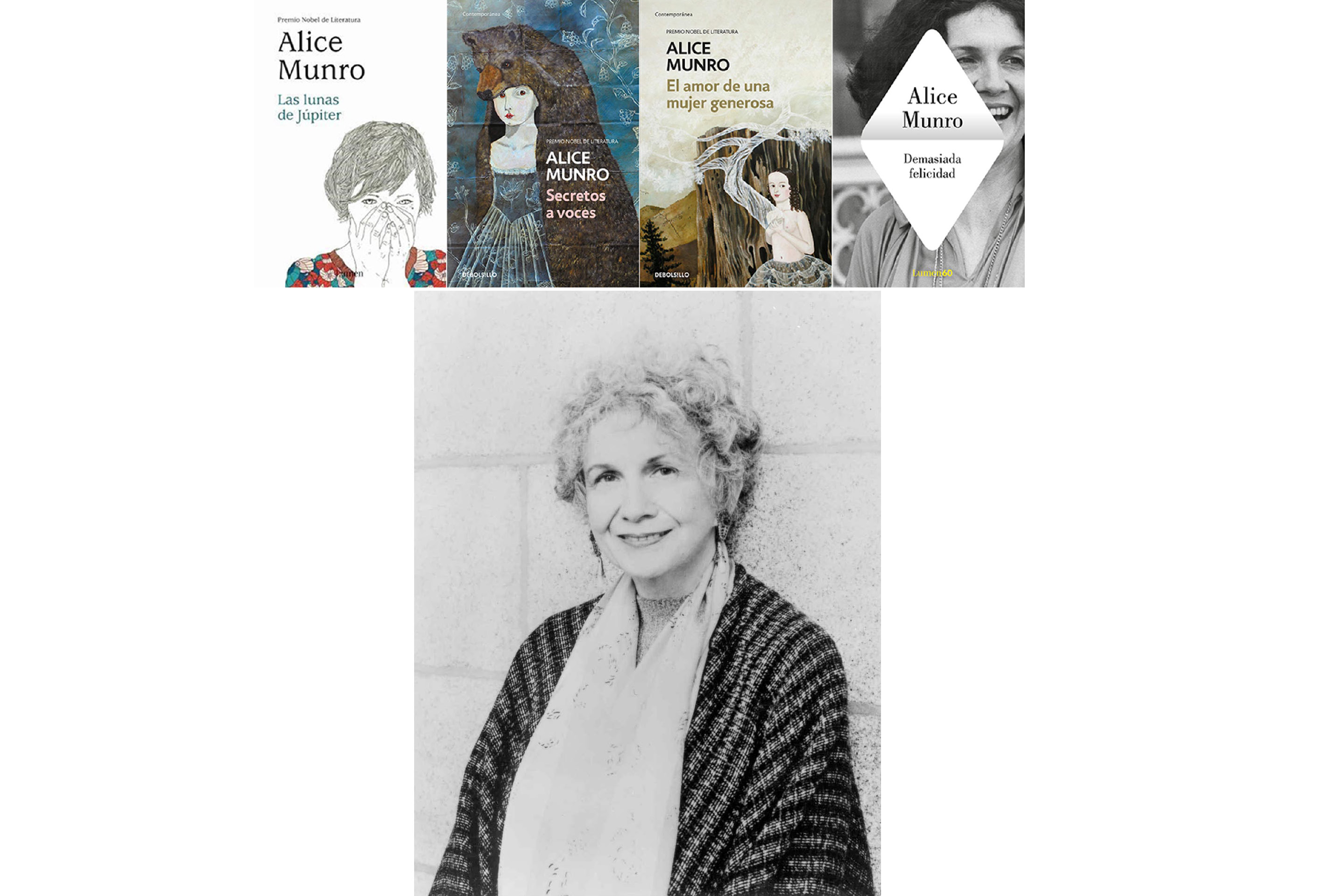 Encuentros virtuales del Colegio de Registradores. Alice Munro, con María Jesús Hernáez Lerena