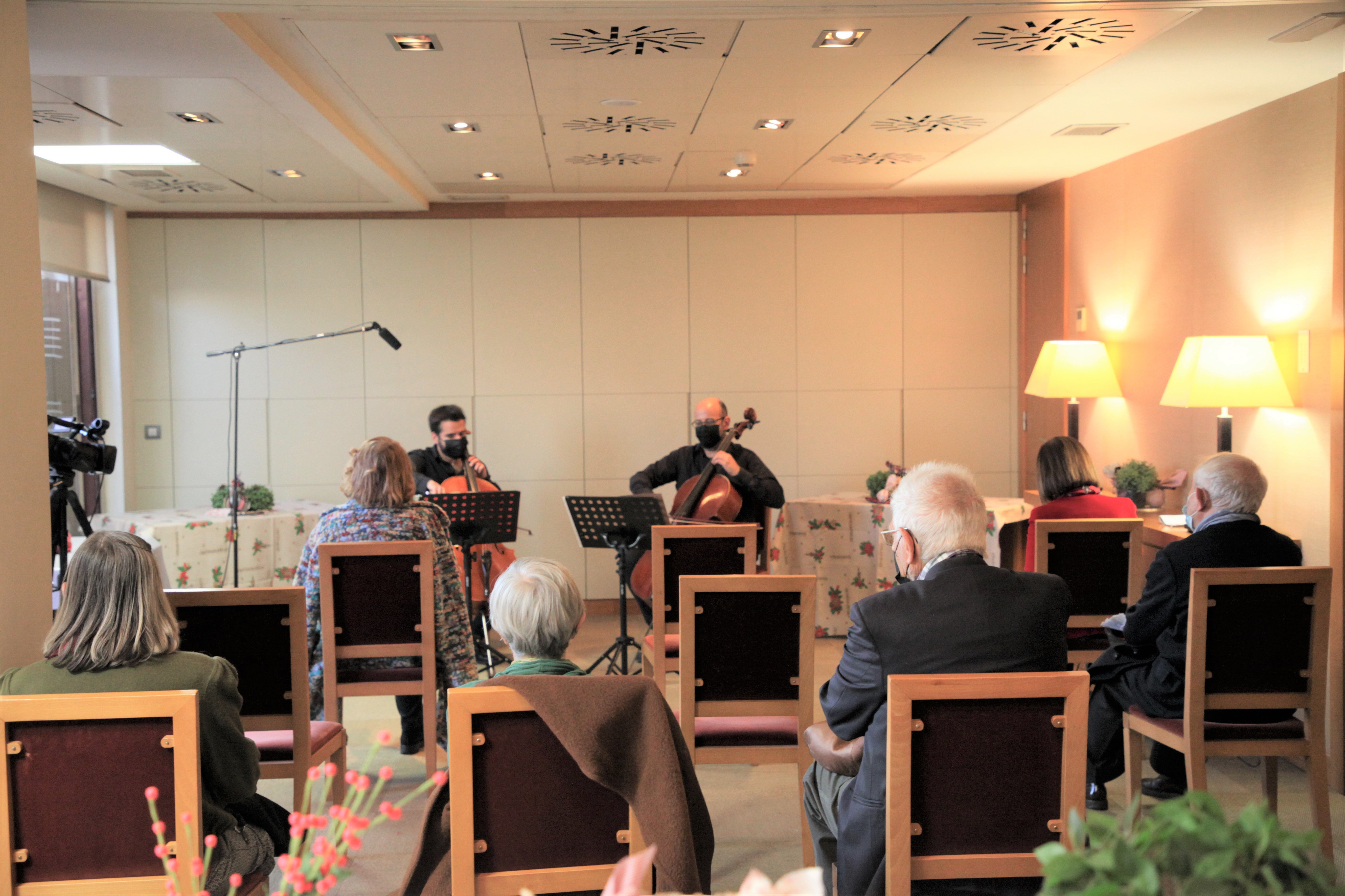 Concierto de Navidad en el Colegio de Registradores