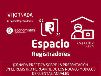 Jornada práctica sobre la presentación en el registro mercantil de los nuevos modelos de cuentas anuales.