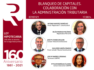 BLANQUEO DE CAPITALES. COLABORACIÓN CON LA ADMINISTRACIÓN TRIBUTARIA