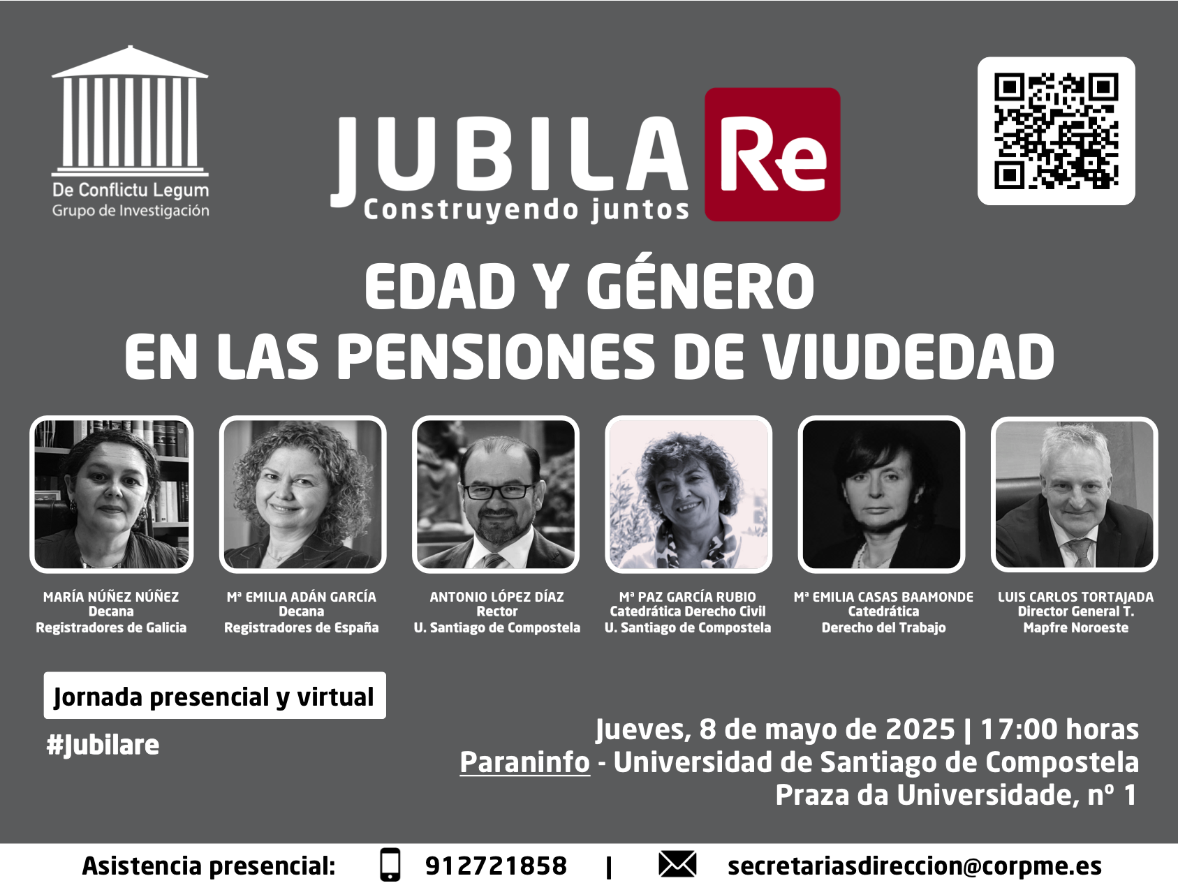 Edad y género en las pensiones de viudedad