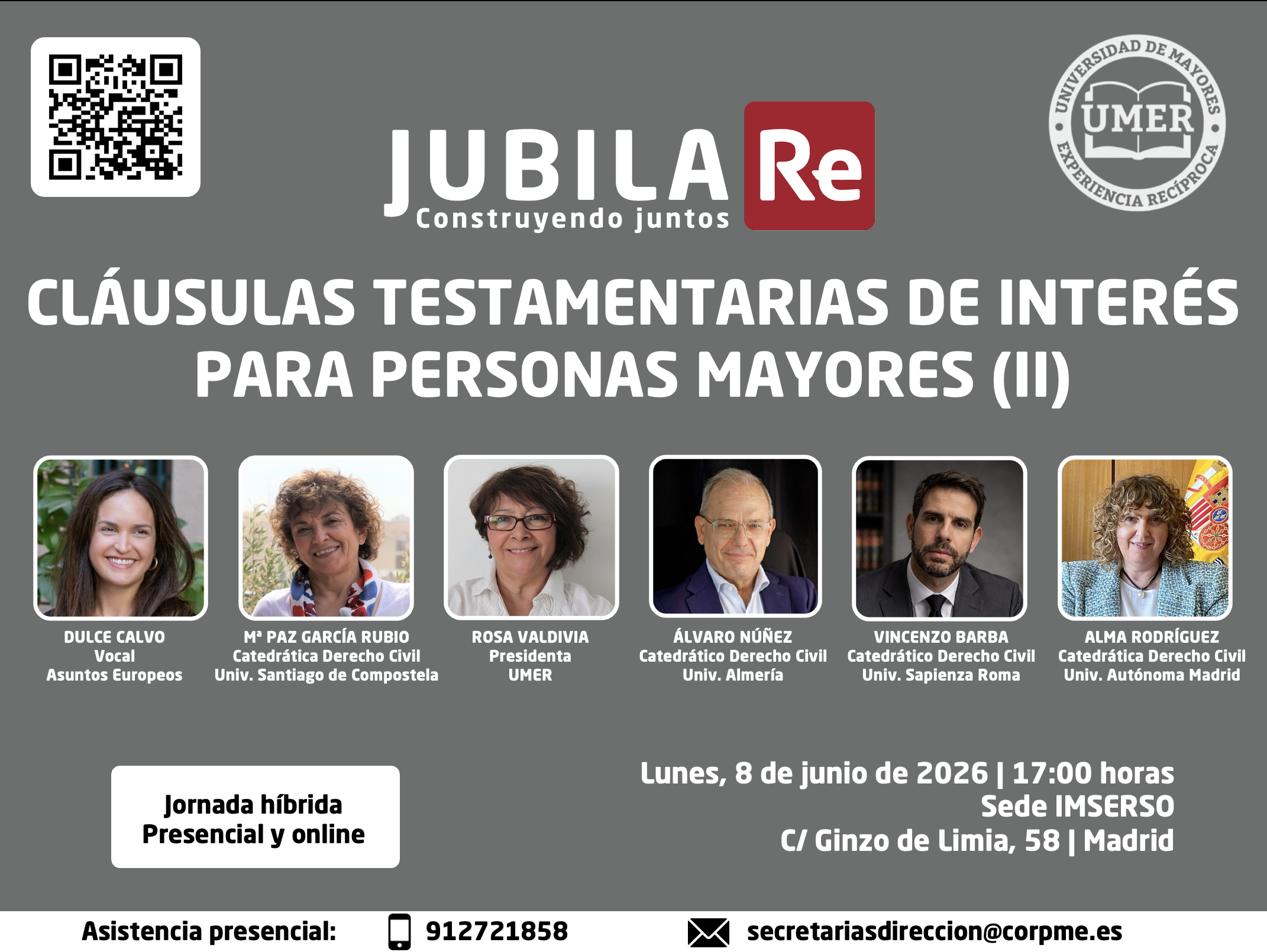 Cláusulas Testamentarias de Interés para la Personas Mayores (II).