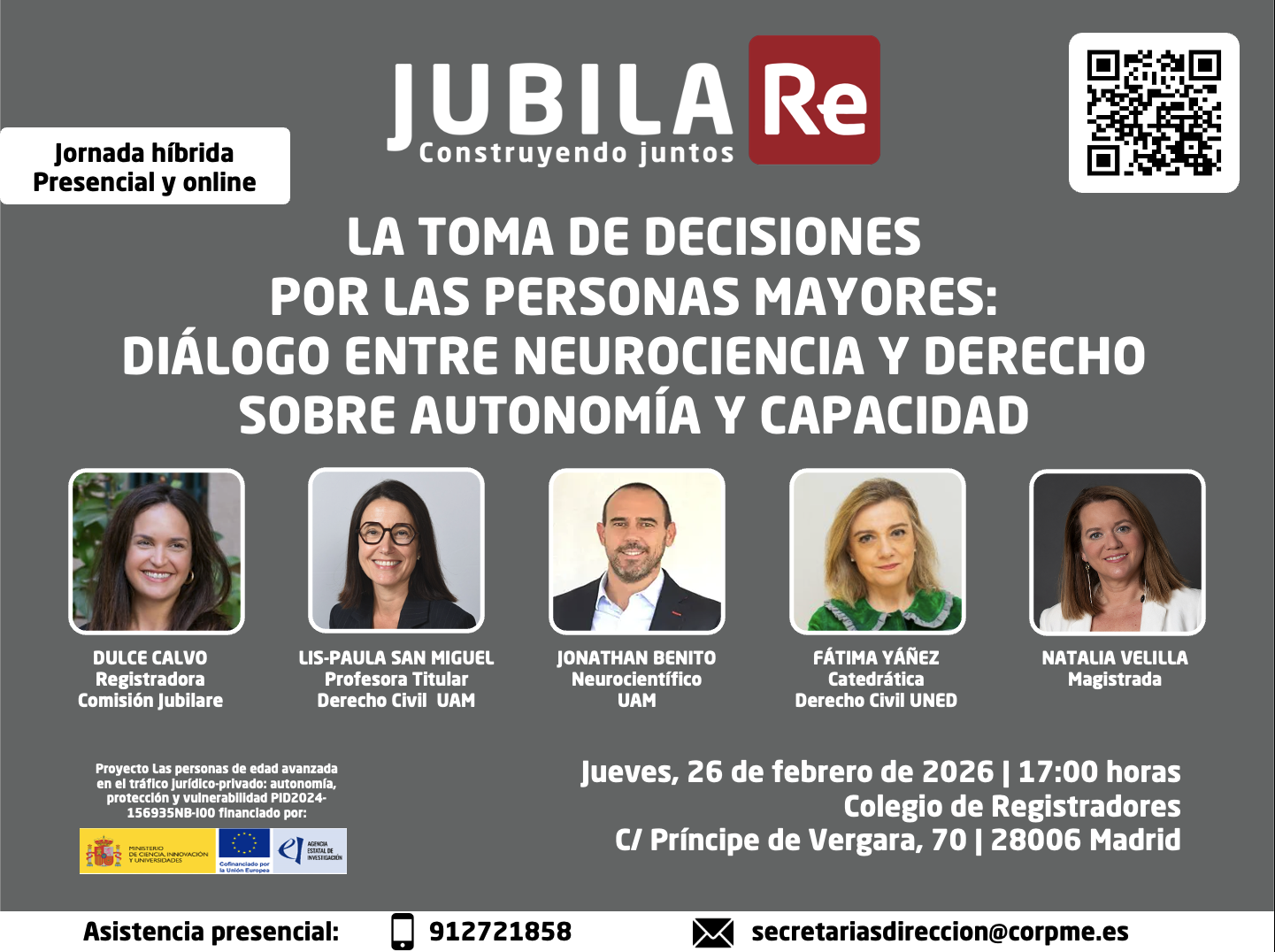 La toma de decisiones por las personas mayores: diálogo entre neurociencia y derecho sobre autonomía y capacidad.